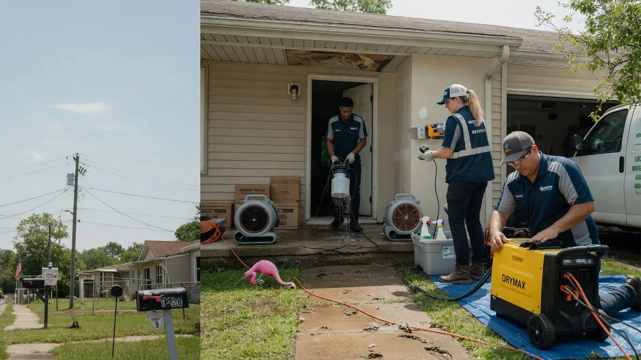 Storm Damage Water Removal in Waterbury, NE near me